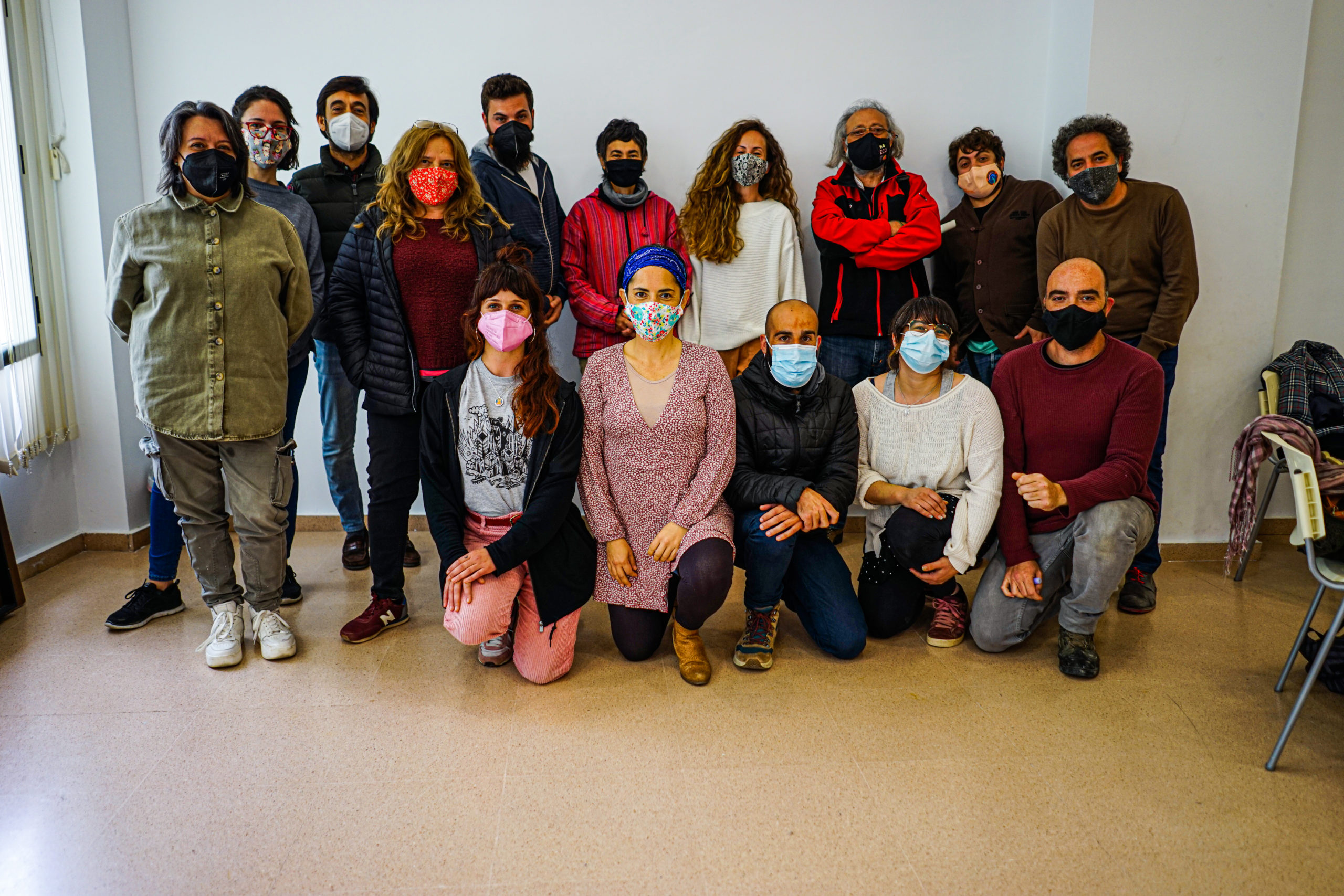 Trabajadores y trabajadores de Llanero Solidario